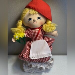 1984 R.Dakin Little Red Riding Hood Plush 3 way Flip Doll 3 in 1 Girl Gndma Wolf